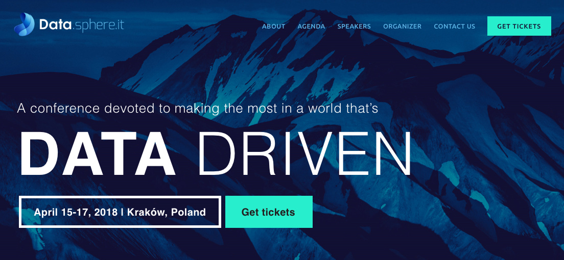 data.sphere.it: A conference devoted to making the most in a world that’s DATA DRIVEN